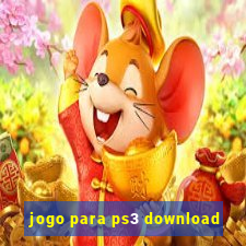 jogo para ps3 download